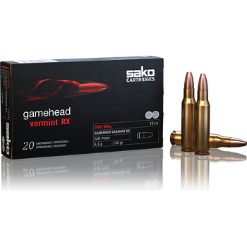 Sako .308 Win Gamehead Varmint RX 8,4g / 130grs. 20kpl