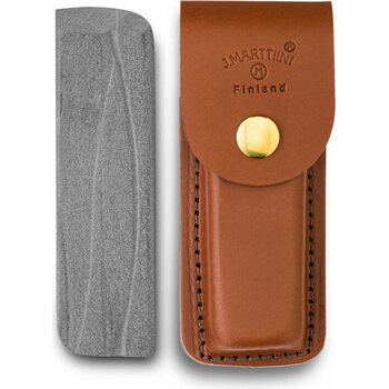 Marttiini Sharpening Stone (leather sheath)