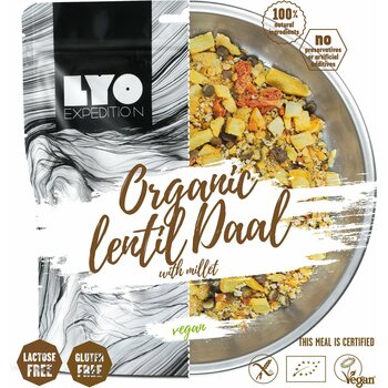 LYO Foods Organic Lentil Dhal with Millet 370g