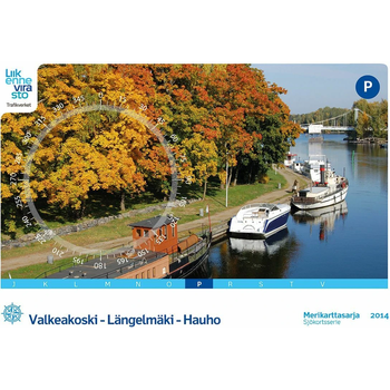 Freshwater Map Set P 1:30 000 Valkeakoski-Längelmäki-Hauho,2014