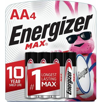 Energizer Max AA Batteries 4-pack