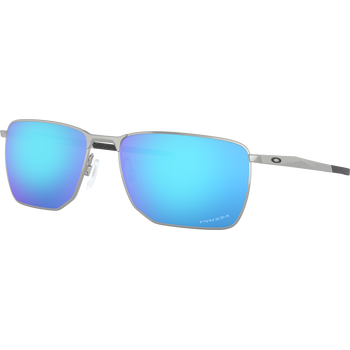 Oakley Ejector Satin Chrome w/ Prizm Sapphire