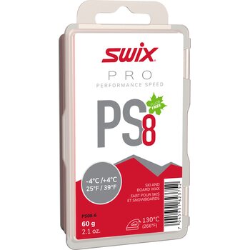 Swix PS8 Red -4°C/+4°C, 60g