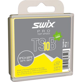 Swix TS10 Black 0°C/+10°C, 40g