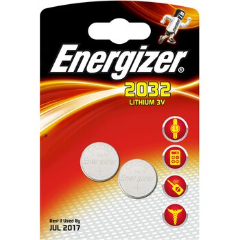 Energizer CR2032, 2 st