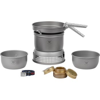 Trangia Storm Cooker 27-1 HA, 2 saucepans and frypan (Hard Anodized aluminium)