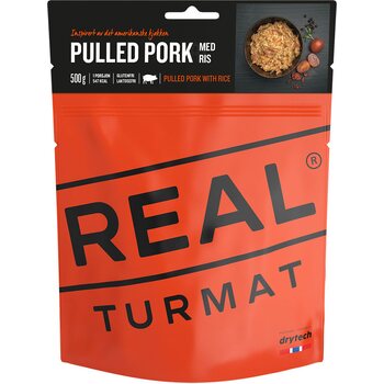 Real Turmat Pulled Pork with Rice (L,G)