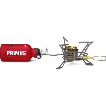 Primus OmniLite Ti inc. fuel bottle and super pouch