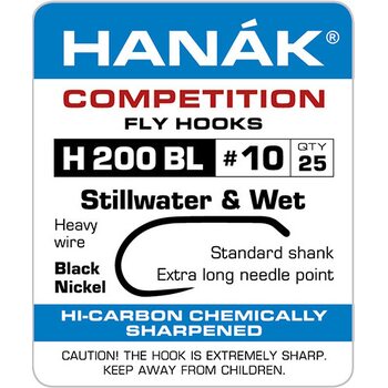 Hanak Competition H200BL Stillwater & Wet Fly, 25 pcs