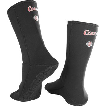Cressi Metallite Socks 2.5mm, Black, XL (44-45)