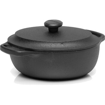 Skeppshult Casserole Oval 2 L with Cast Iron Lid