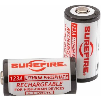 Surefire 123A Rechargeabe Batteries
