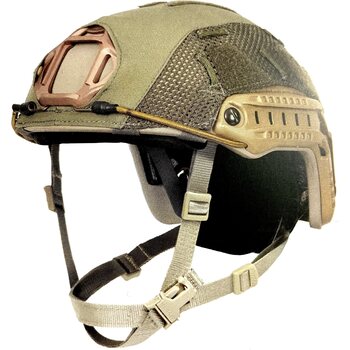 Ops-Core FAST High Cut, Helmet Cover, Ballistic, Bump, & Carbon, High Cut, Helmet Cover, Ranger Green, XL