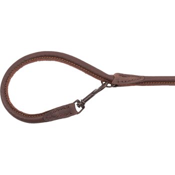 Moose Leather Lead, Brown Tanned, 135 cm