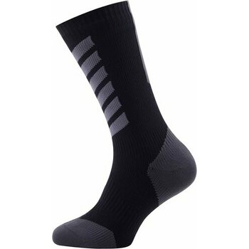 Sealskinz MTB Mid Mid with Hydrostop, Anthracite/Charcoal/Black, S (EUR 36-38)