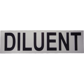 DirZone DILUENT -sticker, 17 x 5 cm