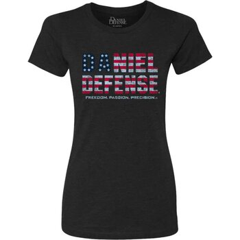 Daniel Defense Ladies USA Logo Tee, M