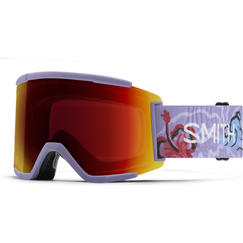 Smith Squad XL, Lilac Tropics w/ ChromaPop Sun Red Mirror
 + Extra lens
