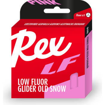 Low fluor glide waxes