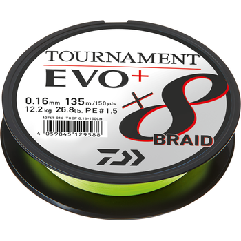 Daiwa Tournament 8 Braid EVO+ 135m