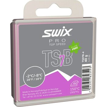 Swix TS7 Black -2°C/-8°C, 40g