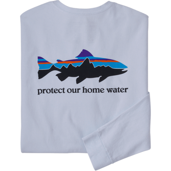 Patagonia Long-Sleeved Home Water Trout Responsibili-Tee