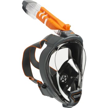 Full face masks for snorkeling