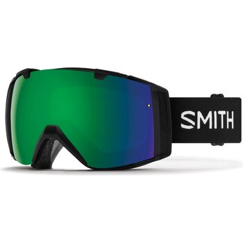 Smith I/O, Black w/ ChromaPop Sun Green Mirror + ChromaPop Storm Rose Flash