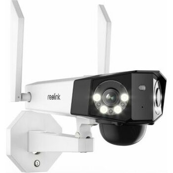 Reolink Duo 4G battery powered 2x4MP AI camera for outdoor use with LED-spotlights