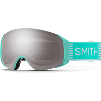 Smith 4D Mag S, Iceberg Sport Stripes w/ Chromapop Sun Platinum Mirror + ChromaPop Storm Blue Sensor Mirror