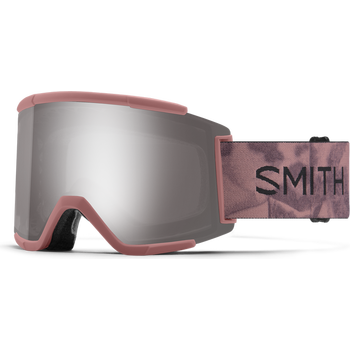 Smith Squad XL, Chalk Rose Bleached w/Chromapop Sun Platinum Mirror + ChromaPop Storm Blue Sensor Mirror