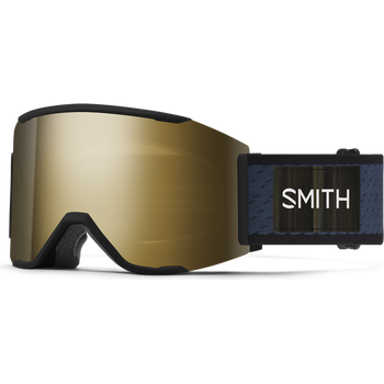 Smith Squad Mag, TNF Shady Blue X Smith w/ Chromapop Sun Black Gold Mirror + ChromaPop Storm Blue Sensor Mirror