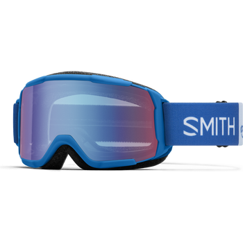 Smith Daredevil JR, Cobalt Doggos w/Blue Sensor Mirror Antifog