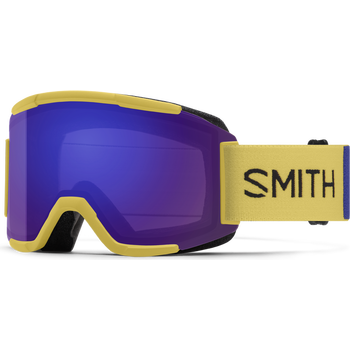 Smith Squad, Brass Colorblock w/Chromapop Everyday Violet Mirror + Clear