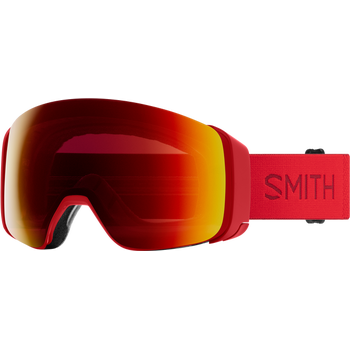 Smith 4D Mag, Lava w/ Chromapop Sun Red Mirror + ChromaPop Storm Yellow Flash
