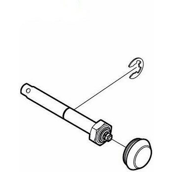 Thule Clevis Axle Assembly 17-X
