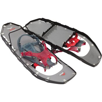 Snowshoes with metal frame