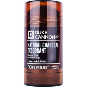 Duke Cannon Natural Charcoal Deodorant - Sandalwood & Amber