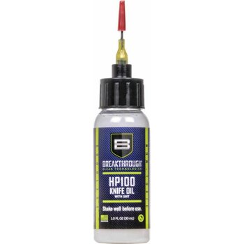 Breakthrough HP100 Knife Oil (Lubricant & Protectant) - 1oz Bottle w/ Needle Tip Applicator