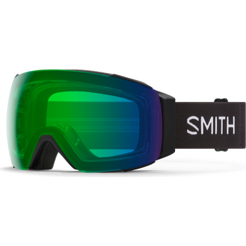 Smith I/O Mag, Black w/ Chromapop Everyday Green Mirror + Chromapop Storm Blue Sensor Mirror