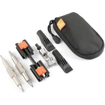 FixitSticks Mountain Kit (Replaceble Sticks, Bracket, 8 Bits, Tire Levers, Chain Breaker, Case)