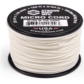 Atwood Rope Micro Uber Glow Cord 1.18mm (125ft)