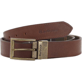 Barbour Reversible Tartan Leather Belt