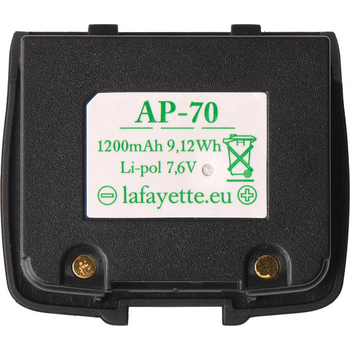 Lafayette Smart+ AP-70 Li-ion akku 7,6V (4470)