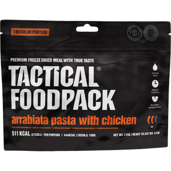 Tactical Foodpack Arrabiata Pasta with Chicken