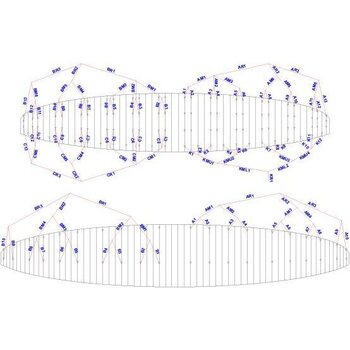 Ozone R1 V5 15m² MK1 Bridle Line Set