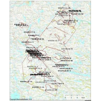 Posion yhteismetsän alue