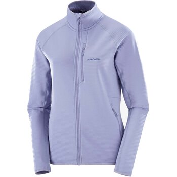 Salomon Essential Lightwarm Full Zip Midlayer Jacket Womens