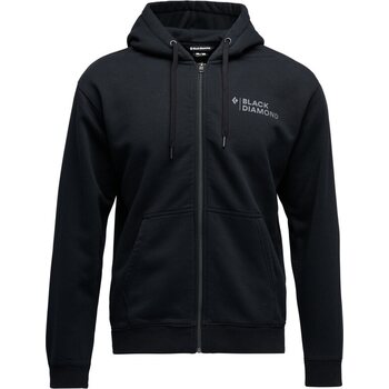 Black Diamond Mini Stacked Full Zip Hoody Mens