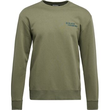 Black Diamond Mini Stacked Crewneck Mens